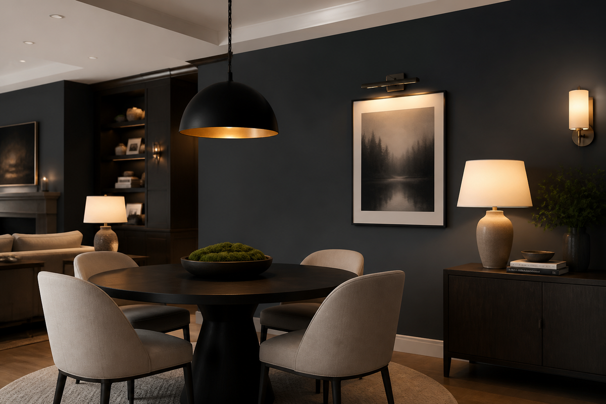 Best Lighting for Homes With Dark Walls