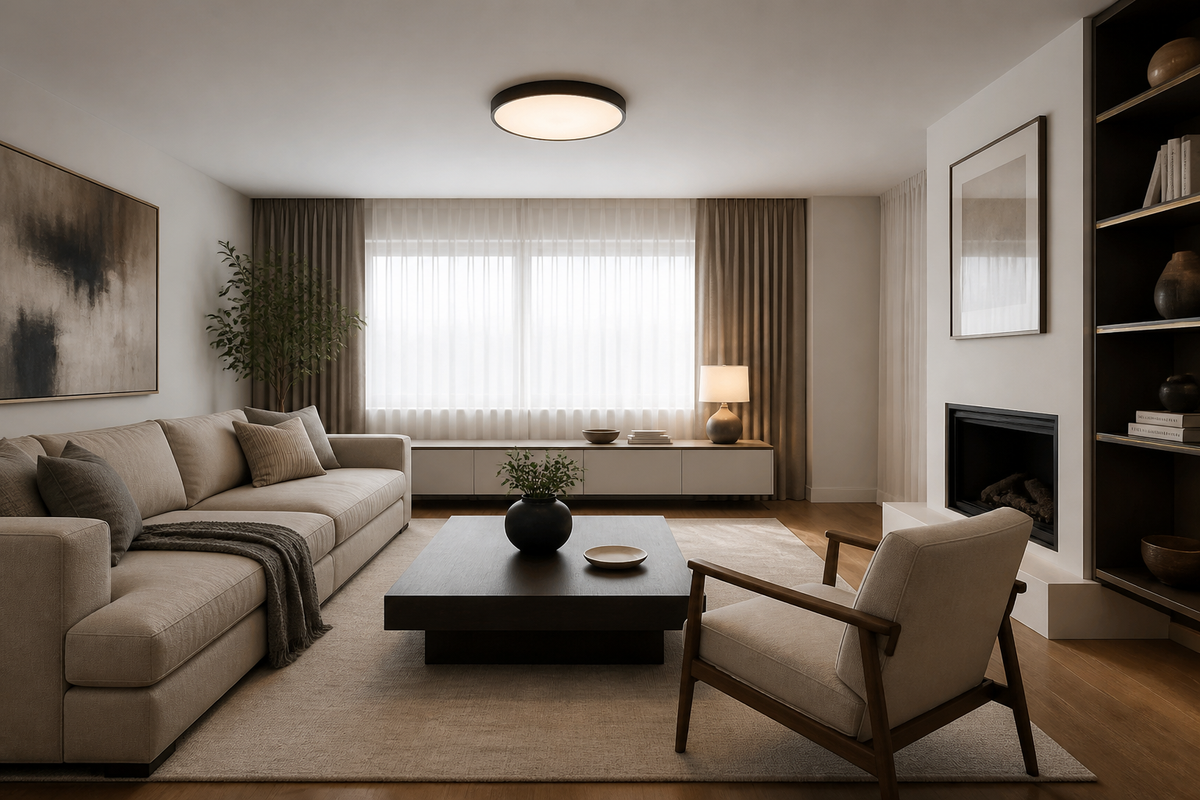 How to Pick a Ceiling Lamp for Low Ceilings