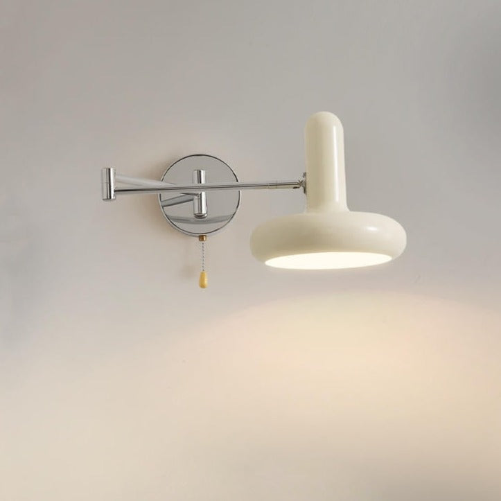 Capsule White Retro Wall Lamp