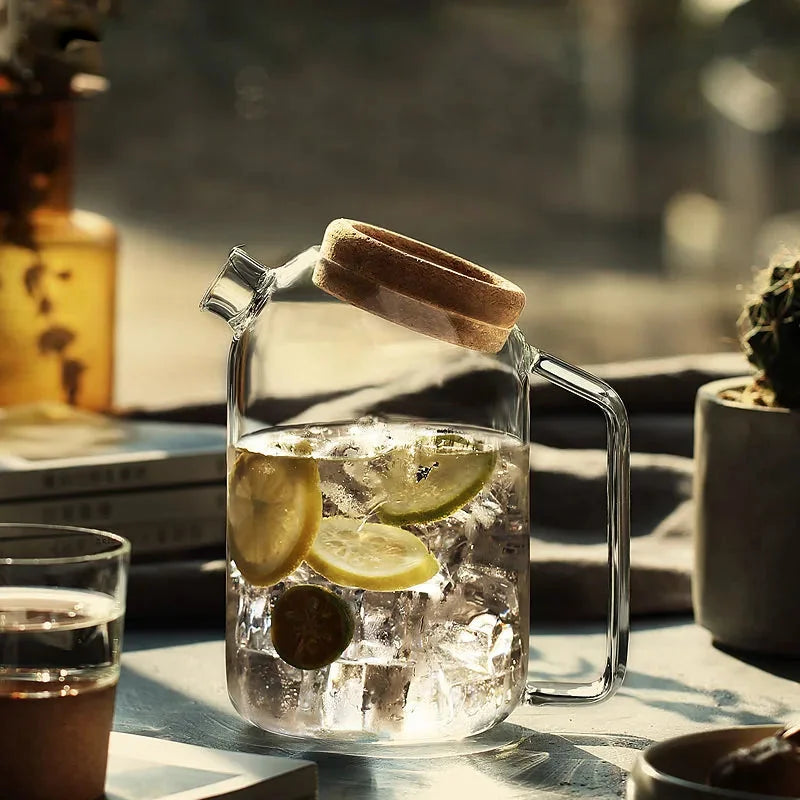 Lucent Pour Glass Pitcher – Letifly Lights & Decor