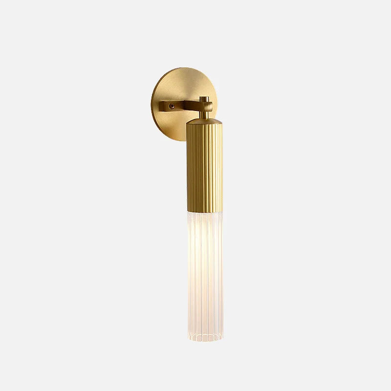 Ripple Drop Tube Wall Lamp