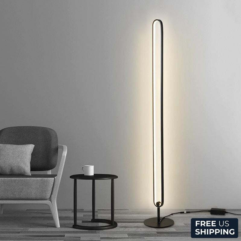 Oblate LED Floor Lamp