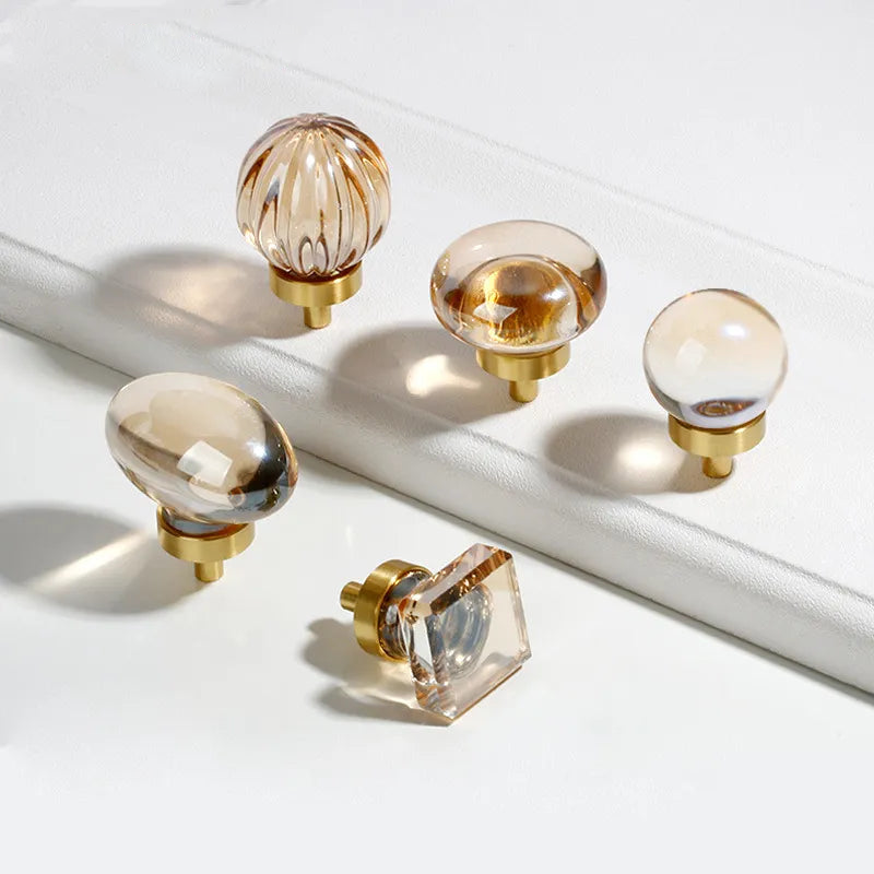 Rocco Crystal & Brass Knobs Letifly Lights & Decor Rocco Crystal & Brass Knobs Letifly Lights & Decor
