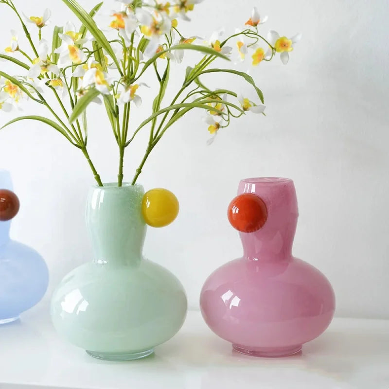 Pomelo Pop Glass Vase – Letifly Lights & Decor