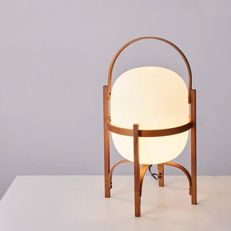 LED Desk Wooden Table Lamp minimalist lamp