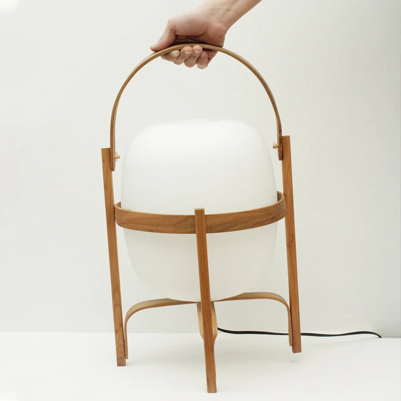 LED Desk Wooden Table Lamp minimalist lamp