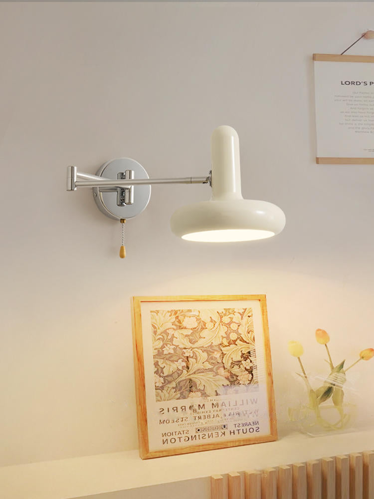 Capsule White Retro Wall Lamp