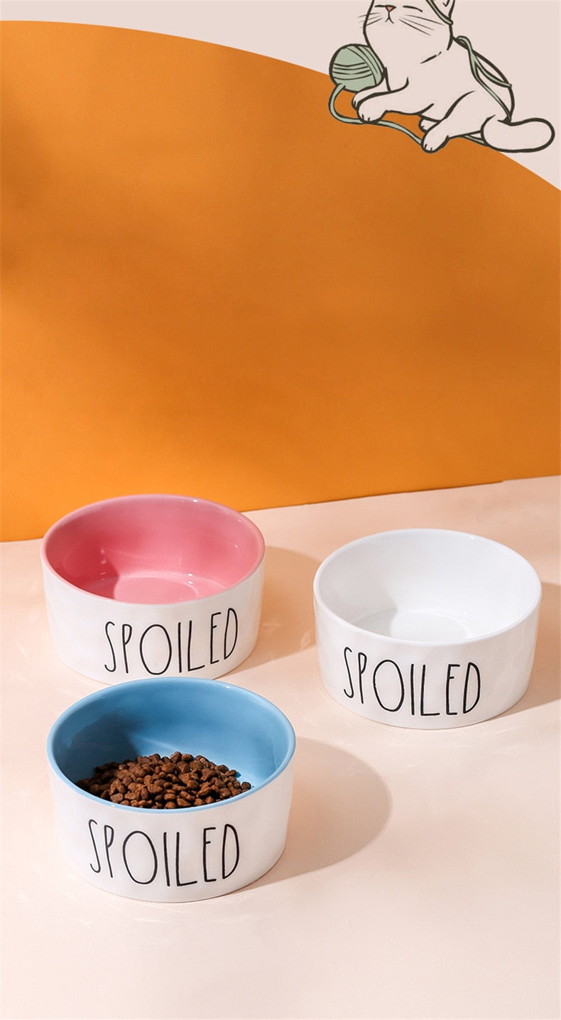 Spoiled Pet Ceramic Bowl