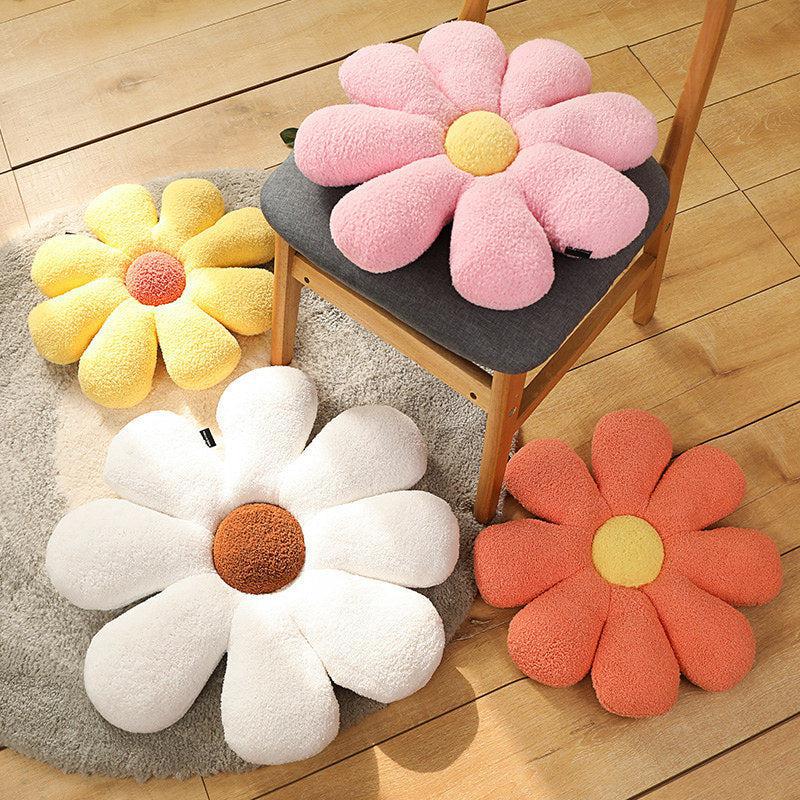 Flower Power Daisy Cushion Pillows – Letifly Lights Decor