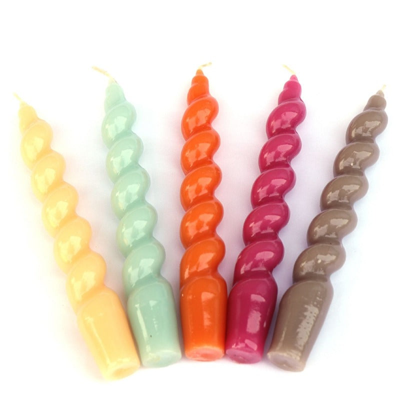 Decorative Accents Color Taper Candle Wedding Decoration