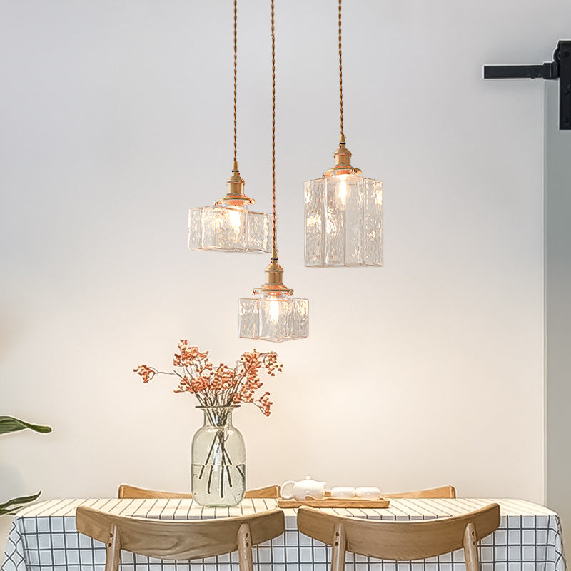Pendant Glass Light Minimalist Creative Brass Lamp