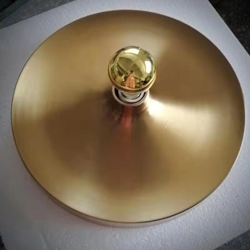 Metallic Wall Lamp Gold Black White Color Light