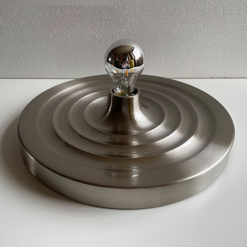 Metallic Wall Lamp Gold Black White Color Light