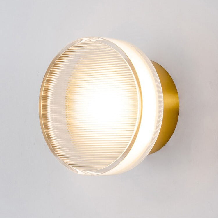 Textured Glass & Wall Lamp LED - LED light