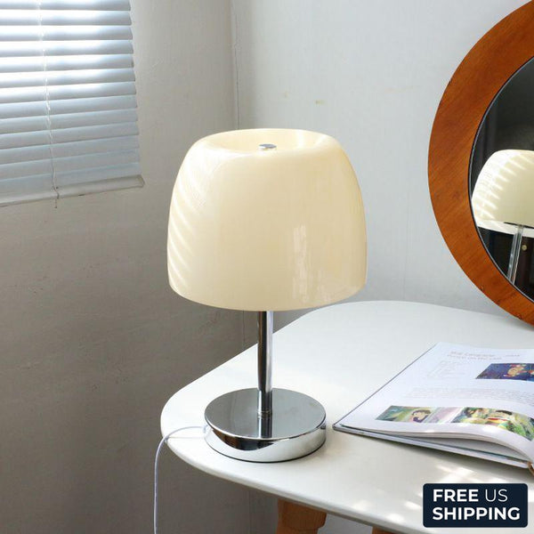 Bauhaus Retro Creative Table Lamps Glass Mod Style 