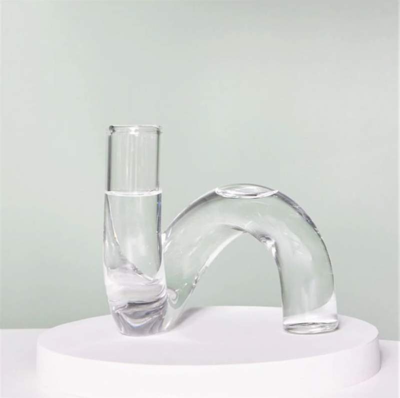 In the Loop Hydroponic Vase & Candle Holder