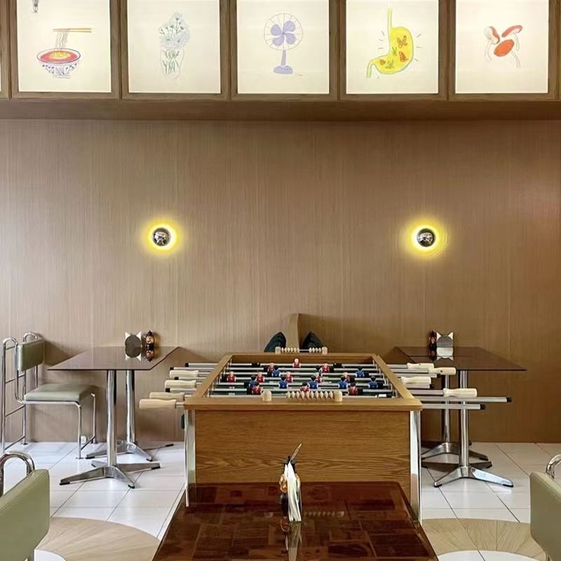 Solar Eclipse LED Wall Lamp