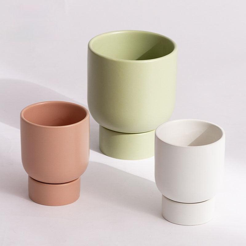 camper plant pot Stacked Camper Flower Pot