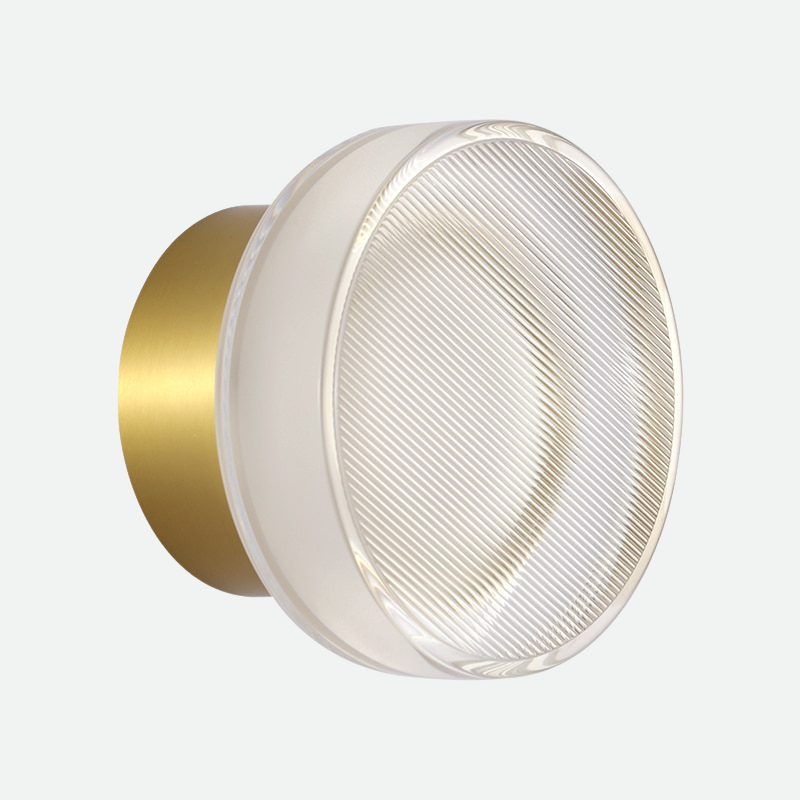 LED Wall Lamp Glass and Aluminum LightLED Wall Lamp Glass and Aluminum Light Plexy glass designer wall lamp modern