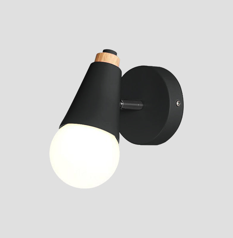 black Cone Wall Sconce lamp