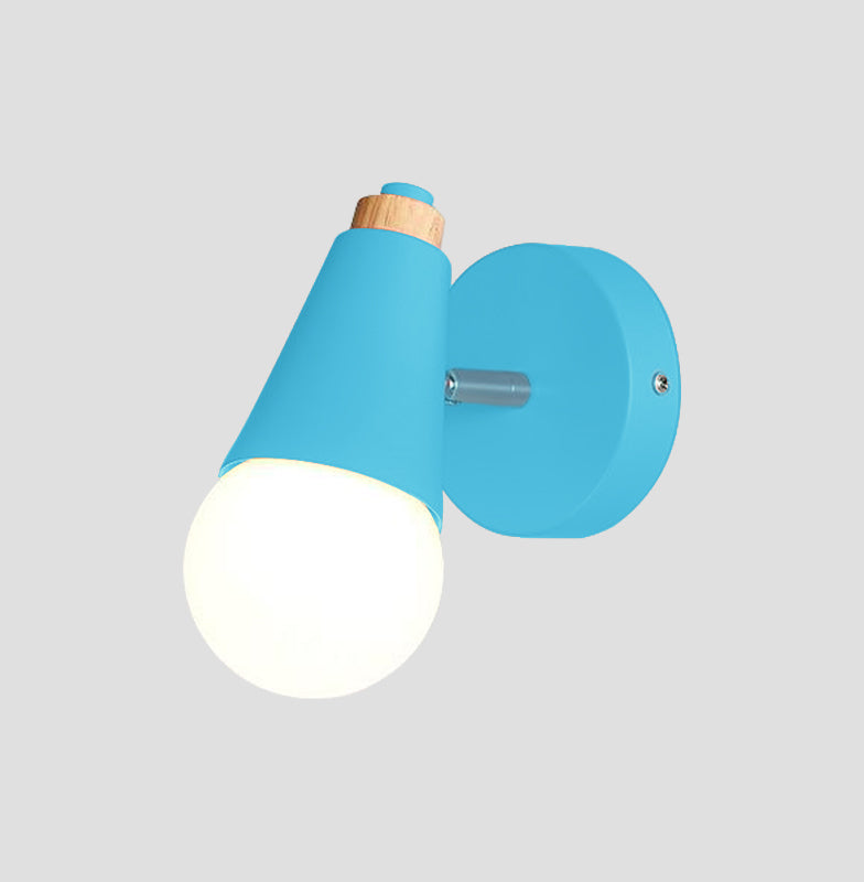 blue Cone Wall Sconce lamp