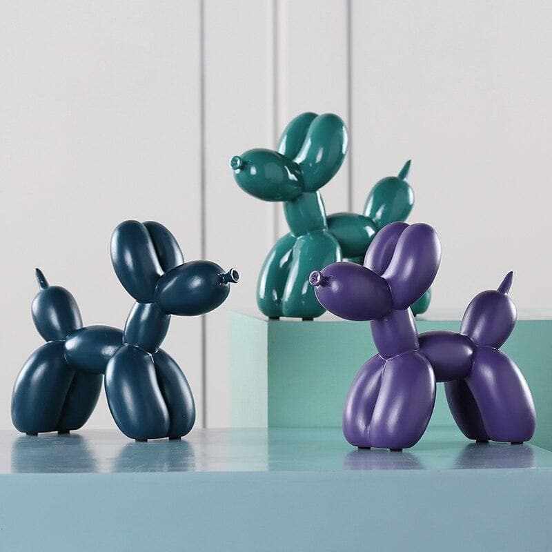 Information Afslag antik Handgefertigte Ballon-Hundeskulptur - Letifly