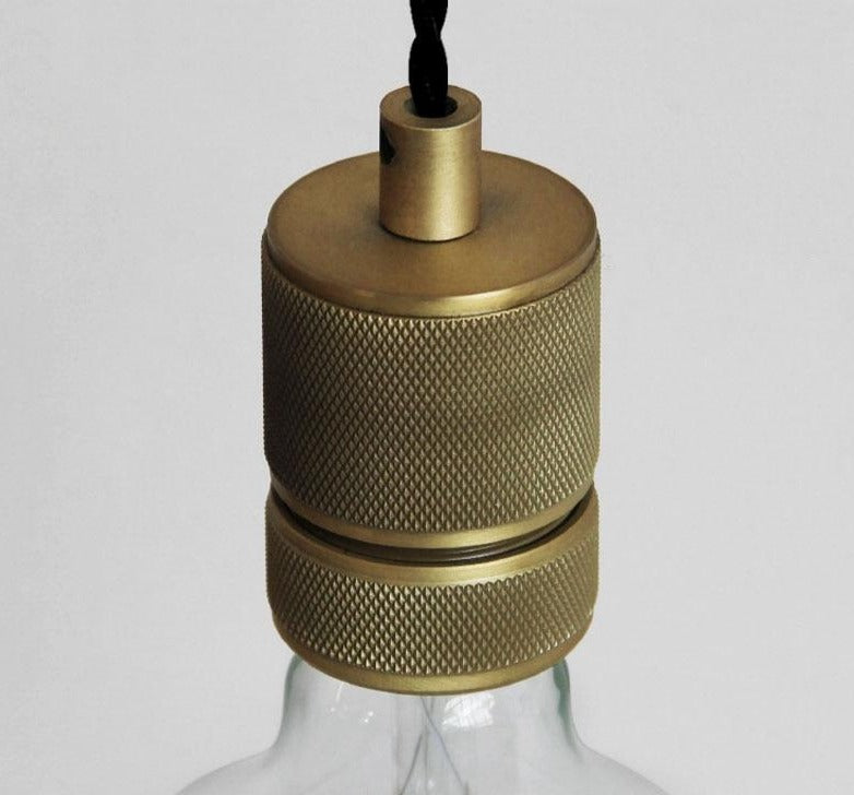 Ring Copper Wall Lamp Bulb Plug