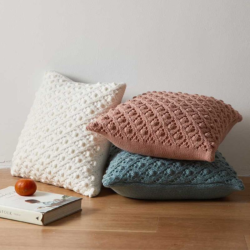 Nouveau Crochet Pillow Case