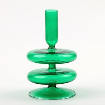 Trampoline Glass Candle Holders