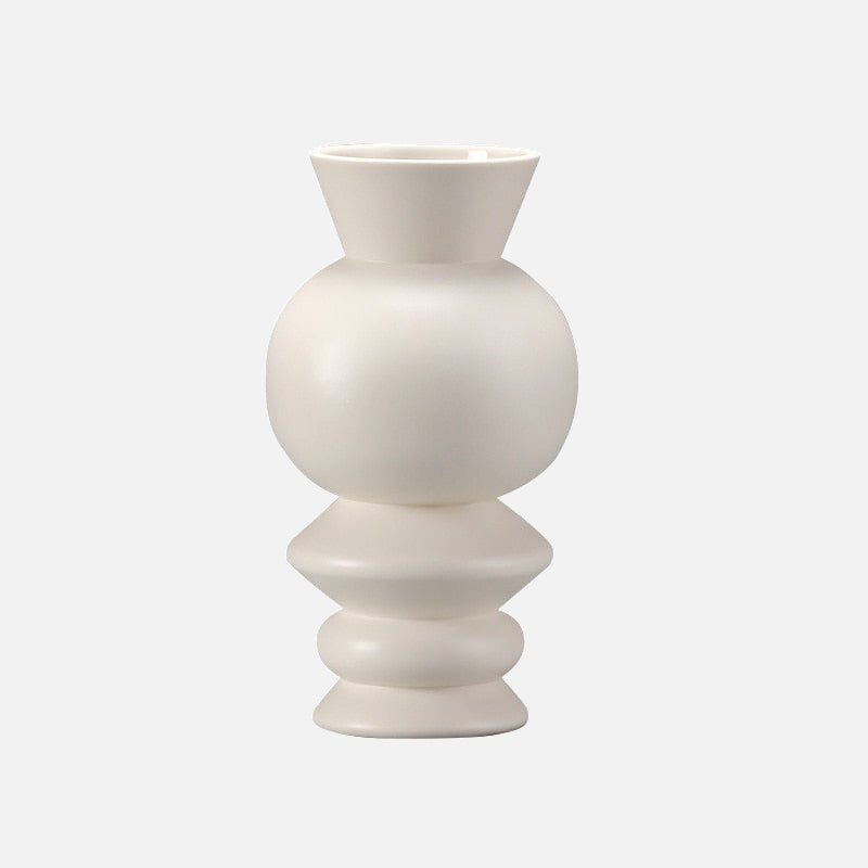 Modern Round Porcelain ceramic vase