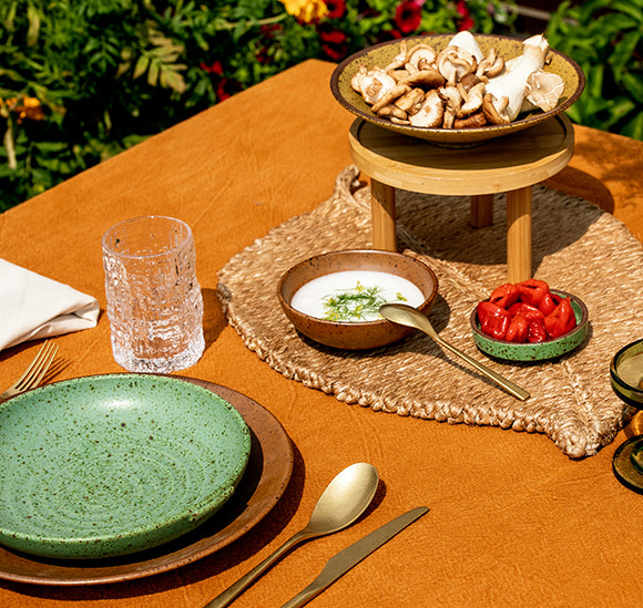 Sienna Stoneware Textured Ceramic Dinnerware