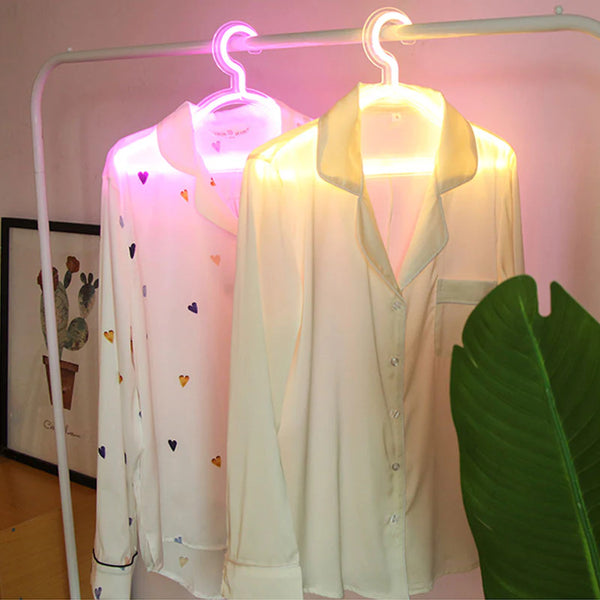 The Modern LED Light Hanger: A Stylish and Innovative Way to Display Your Clothes