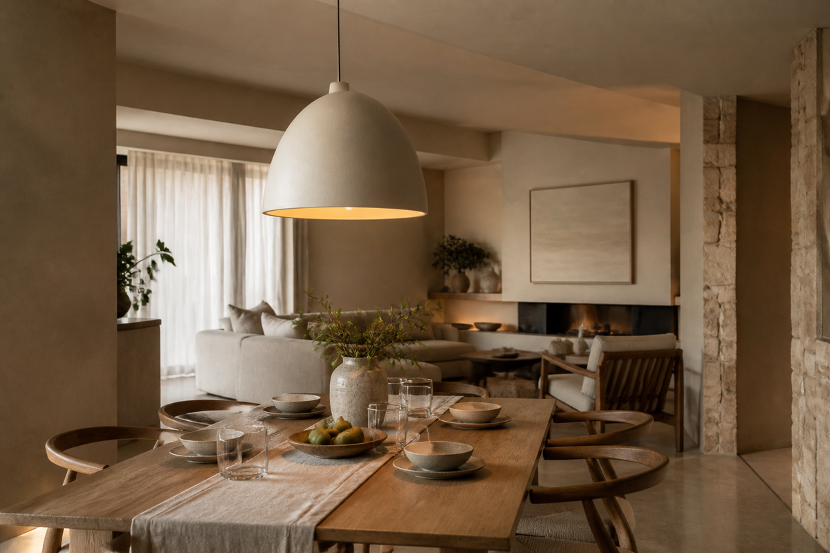 Ceramic Lighting Ideas for Organic Modern Interiors