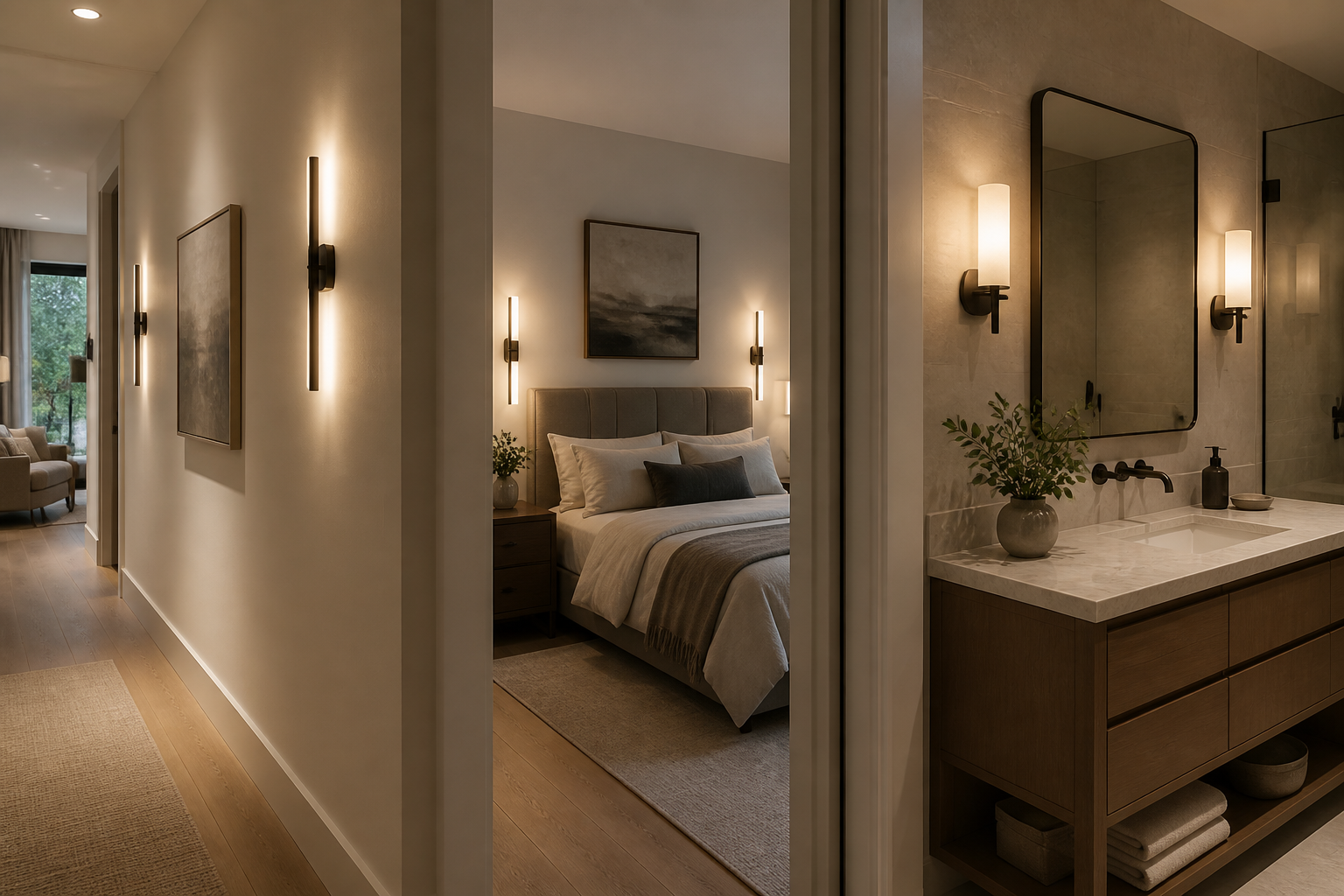Wall Light Buying Guide for Hallways, Bedrooms, and Bathrooms