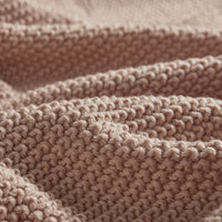 Bree Knit Throw and Pillow Set Textured Soft Blanket Cozy Living Room Accent