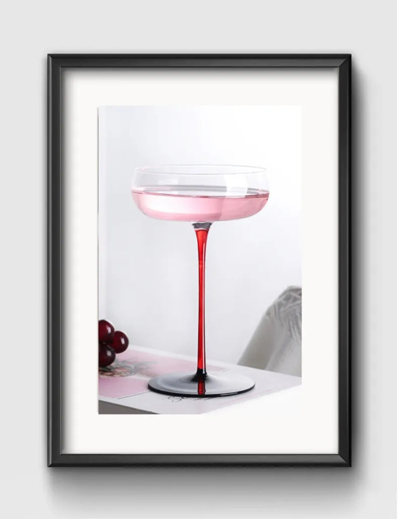 Wineberry Glass Coupe