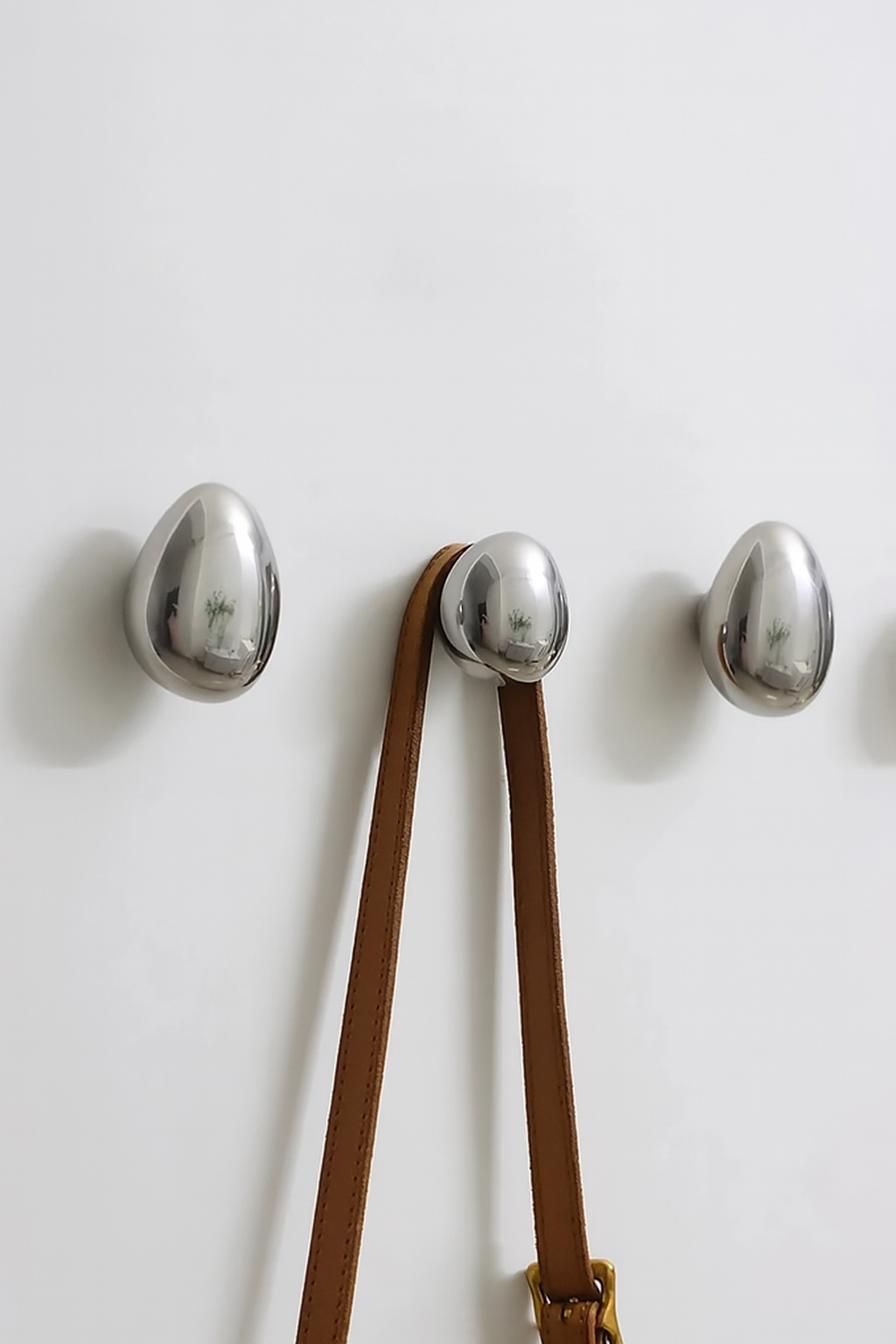 Raindrop Chrome Wall Hooks