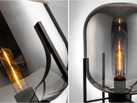 Pulpo Glass Table and Floor Lamp