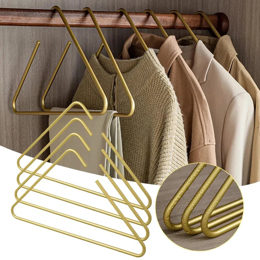 Sleek Angle 5-Pc. Wardrobe Hangers