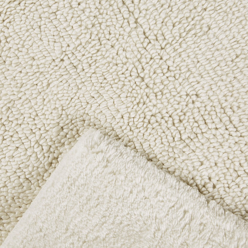 Beige Bathroom Rug Plush Mats Soft Absorbent Neutral Bath Mat Bathroom Decor