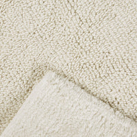 Beige Bathroom Rug Plush Mats Soft Absorbent Neutral Bath Mat Bathroom Decor