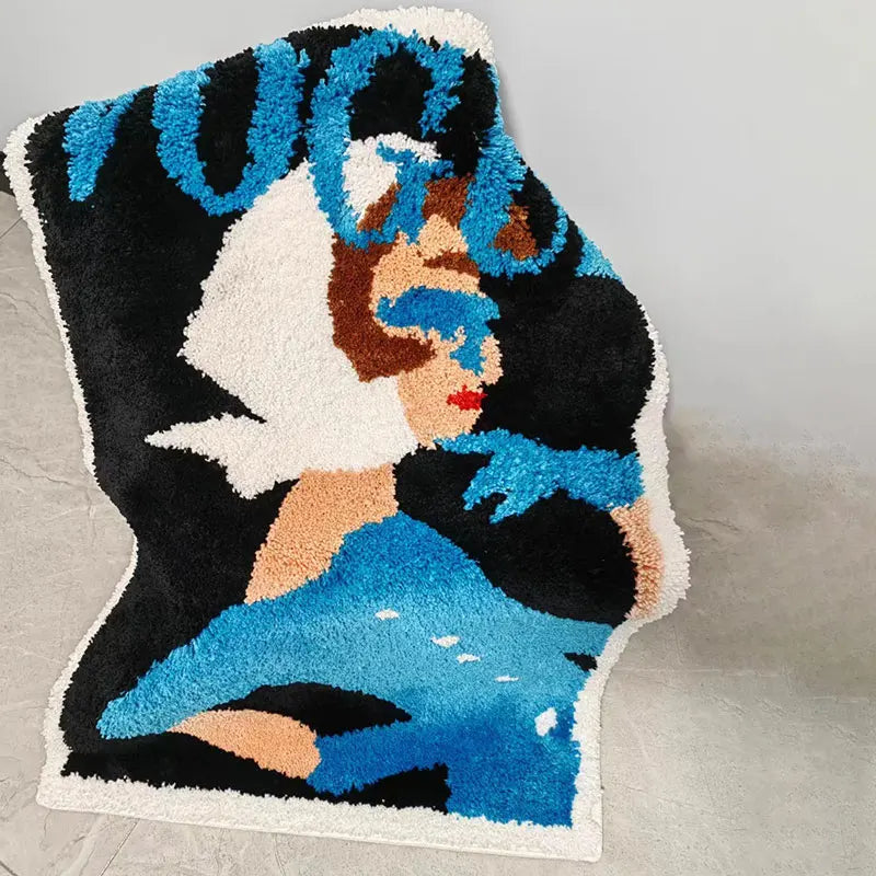 A-la Mode Magazine Tufted Rug – Letifly Lights & Decor