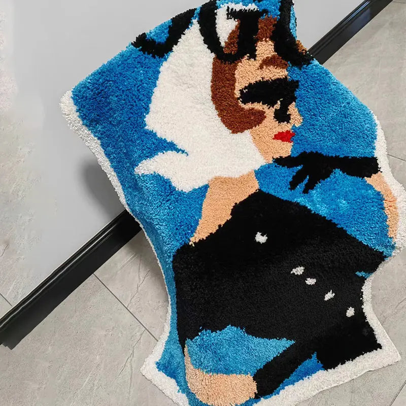 A-la Mode Magazine Tufted Rug – Letifly Lights & Decor