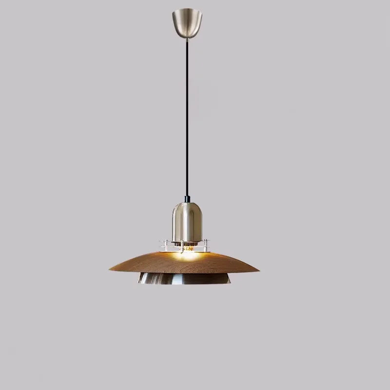 Aero Bar Pendant Lamp Aluminum and wood linear pendant light modern Nordic ceiling lamp chandelier