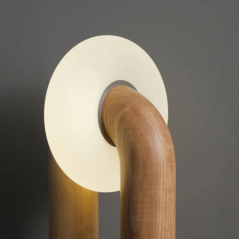 Vintage Solid Wood Table Lamps Dimmable With Touch Control Indoor Decor LED Lighting Bedroom Living Room Bedside Study Desk Lamp