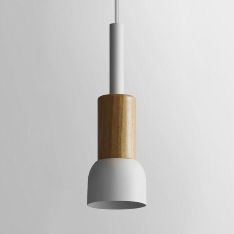 Astrid Metal & Wood Pendant Lights - Final Sale
