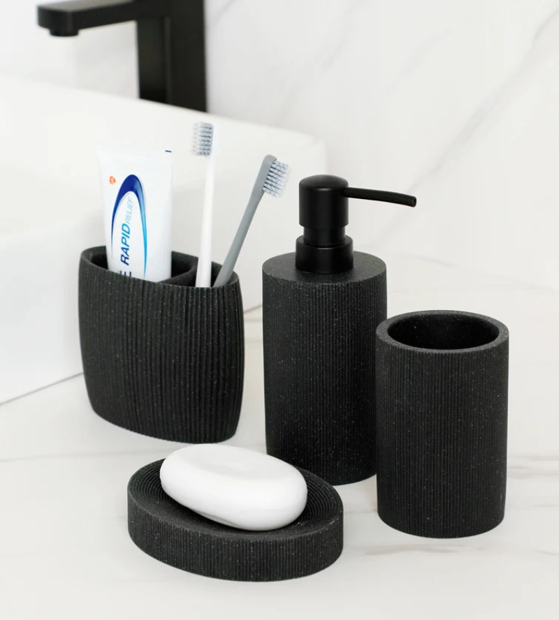 Black Bathroom Accessories