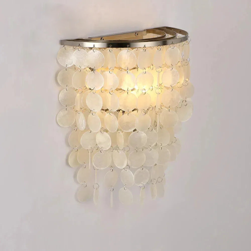 Capiz Sea Shell Wall Lamp – Letifly Lights & Decor