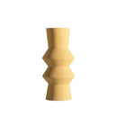 Ceramic vase geometric Morandi-inspired home decorative case matte modern