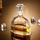 Crystal decanter whiskey airtight elegant durable barware